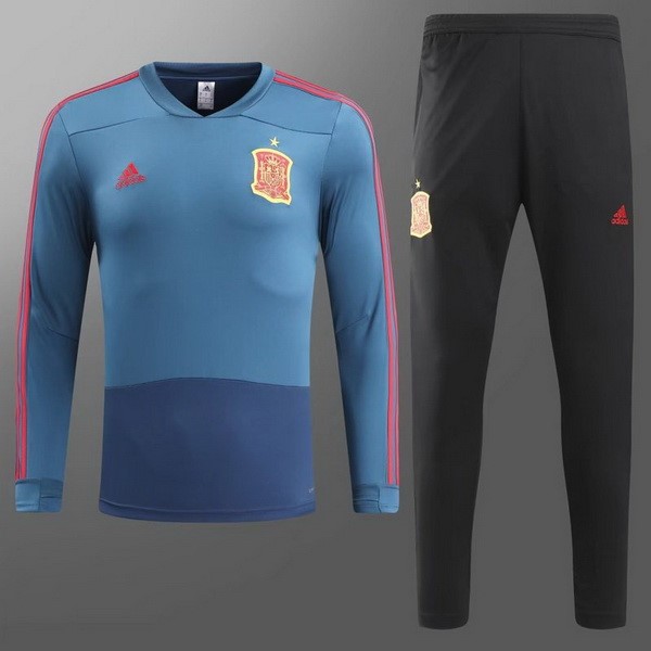 Survetement Football Espagne 2018 Bleu